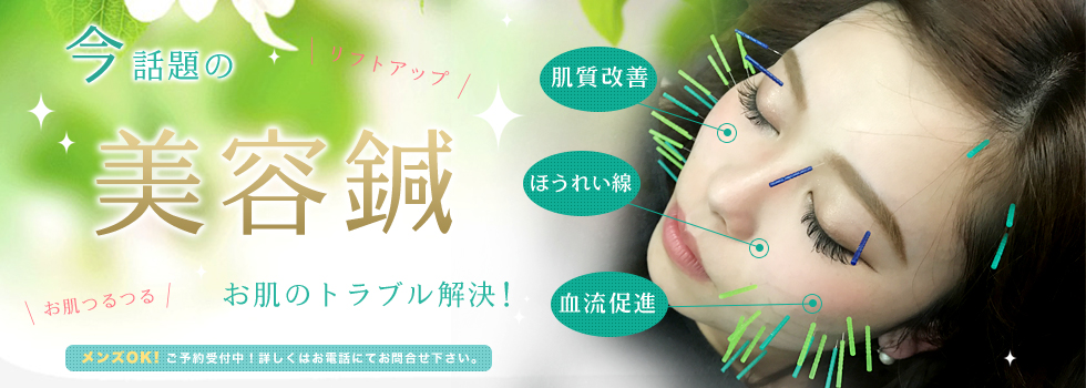 美容鍼の写真
